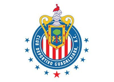 Football colored in the colors of the chivas logo