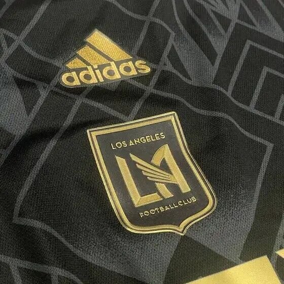 Official Adidas LAFC Home Jersey 2022/2023 (Authentic) Black/Gold 3